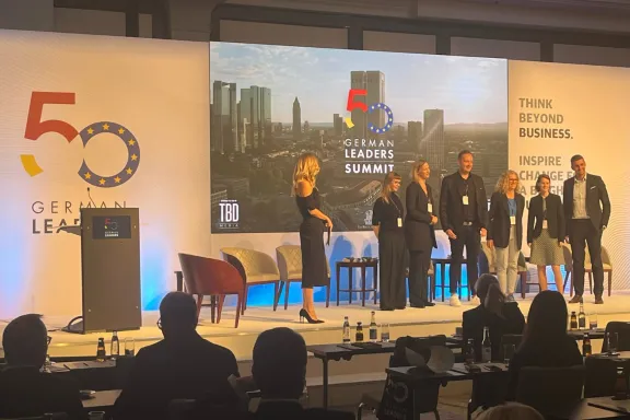 Bild von Besuch der 50 German Leaders Summit